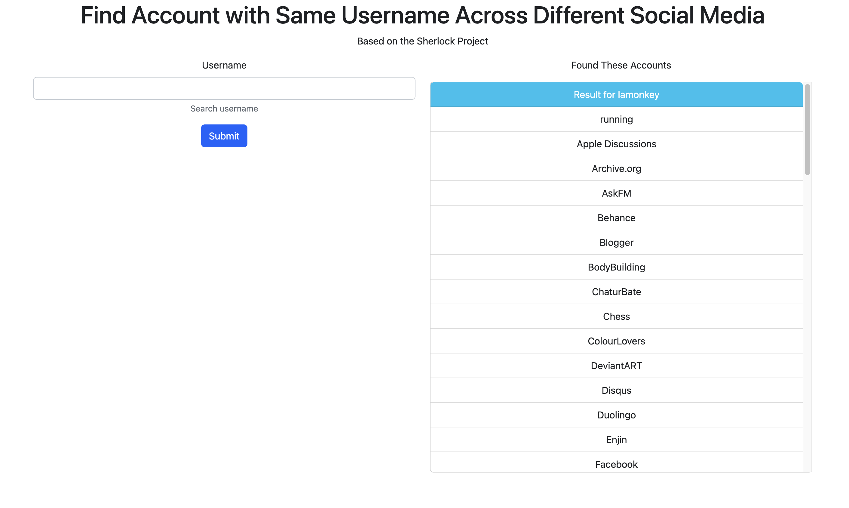 Sherlock Web App icon